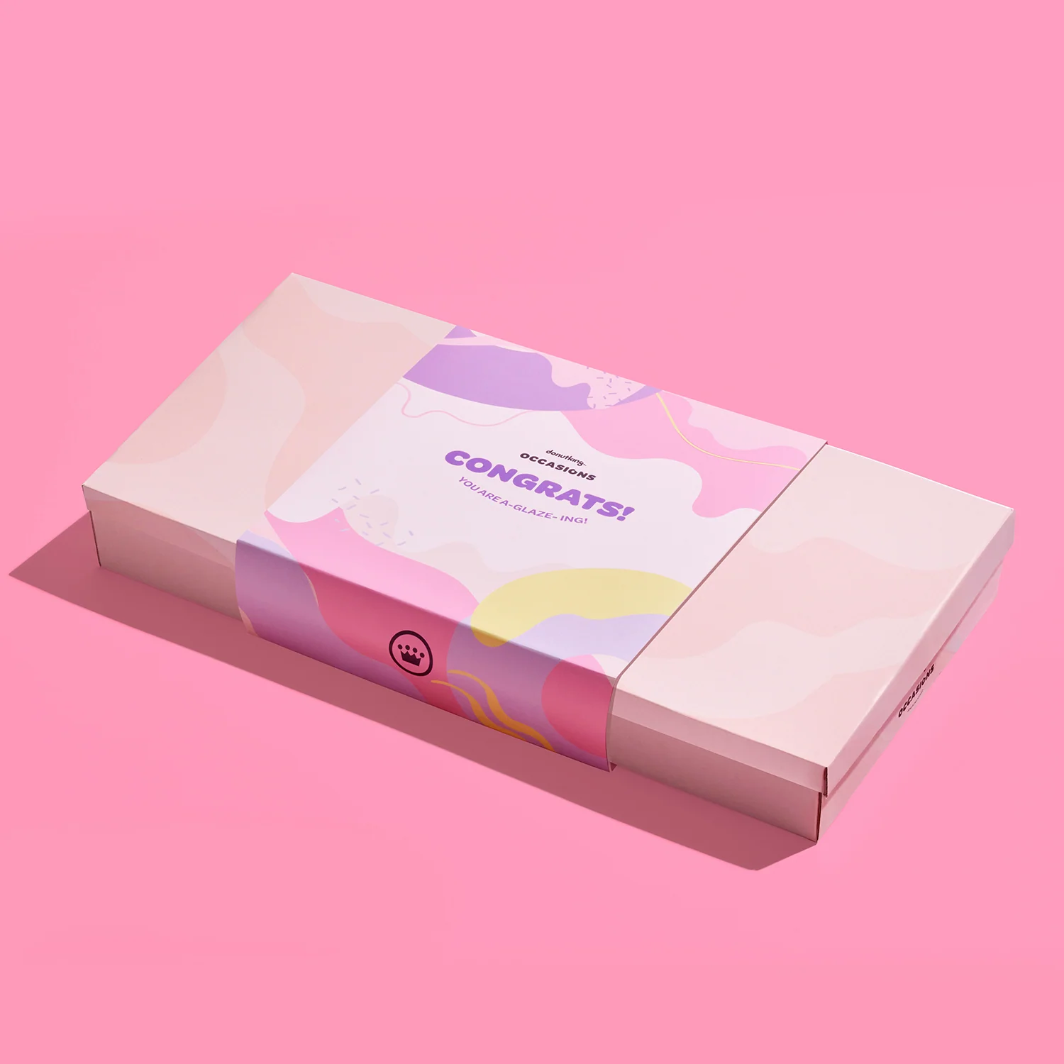 Large Iced Iced Baby Box - Pink (21 Donuts) - Image 4